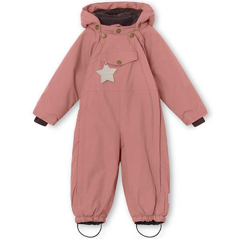 Winteroverall mit Kapuze Wisti wood rose