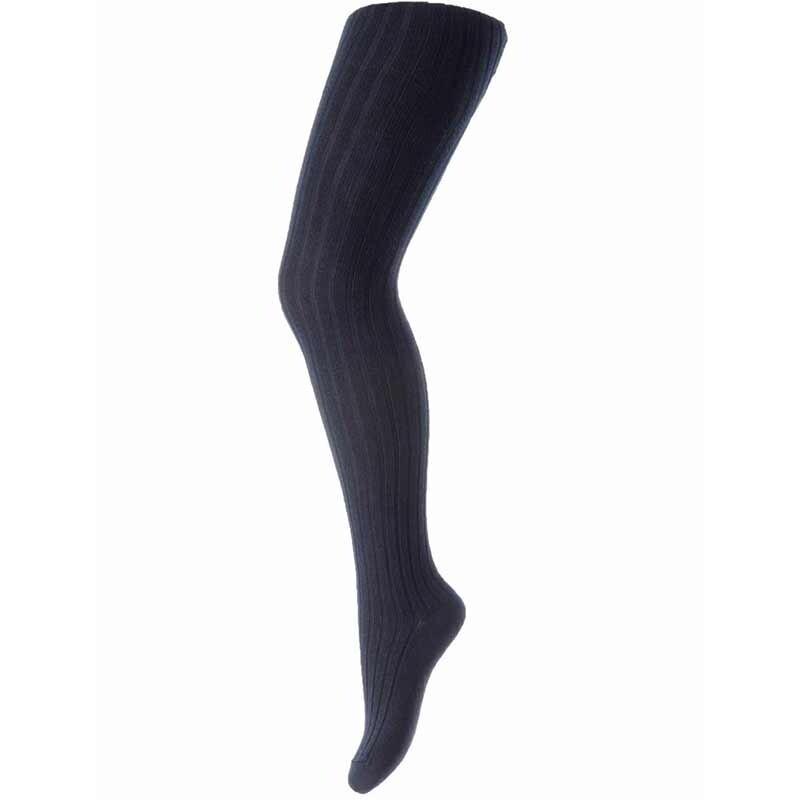 Tights Cotton-Rip dark navy 60