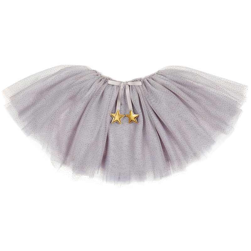 Tutu Feenstaub sparkle grey