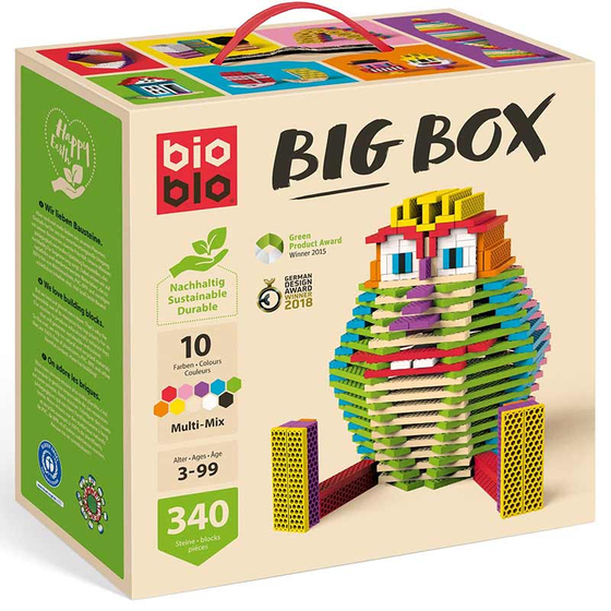 Big Box mit 340 Bausteinen multi mix
