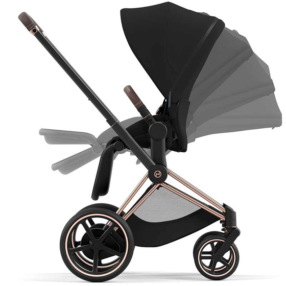 e-PRIAM Frame inkl. Seat Pack und LUX Cot