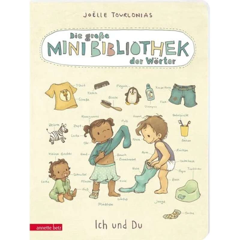 Mini Bibliothek der Wörter - Ich und Du 2J+