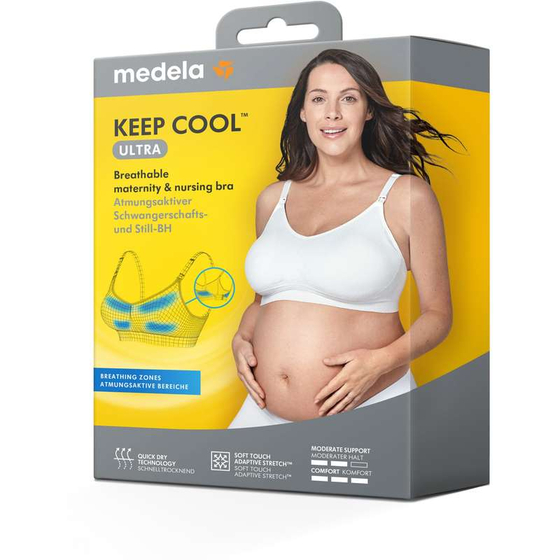 Schwangerschafts- & Still-BH Keep Cool Ultra white