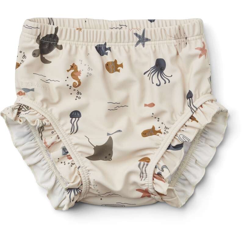 Swim pants "Mila" Sea creature sandy