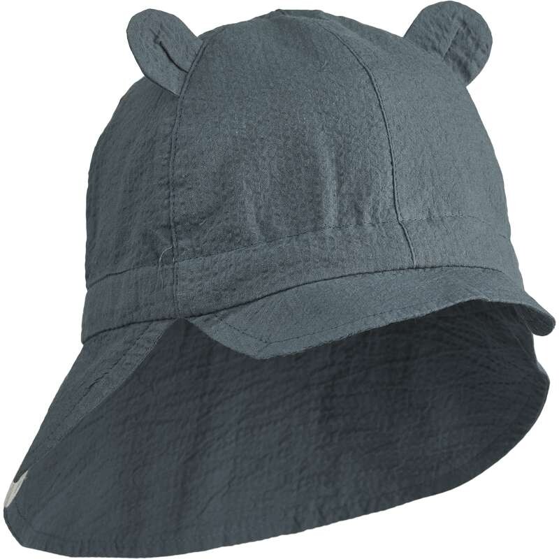 Sun hat "Gorm" whale blue