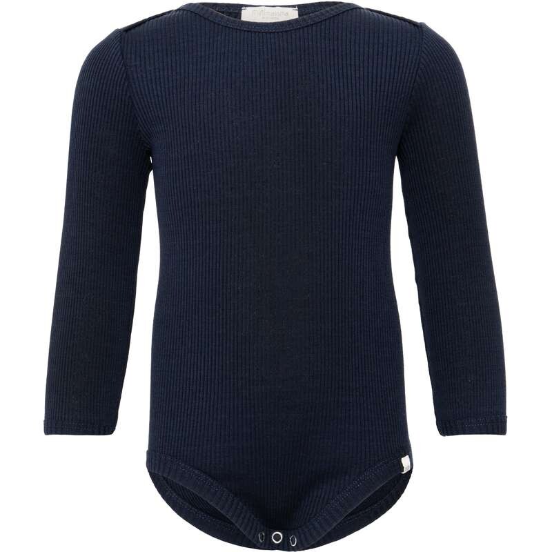 Body LA aus Seide Bono dark blue