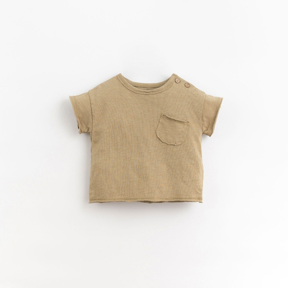 T-Shirt short sleeve made of organic cotton Flamé tea tree
