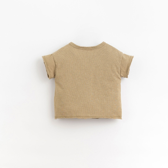 T-Shirt short sleeve made of organic cotton Flamé tea tree