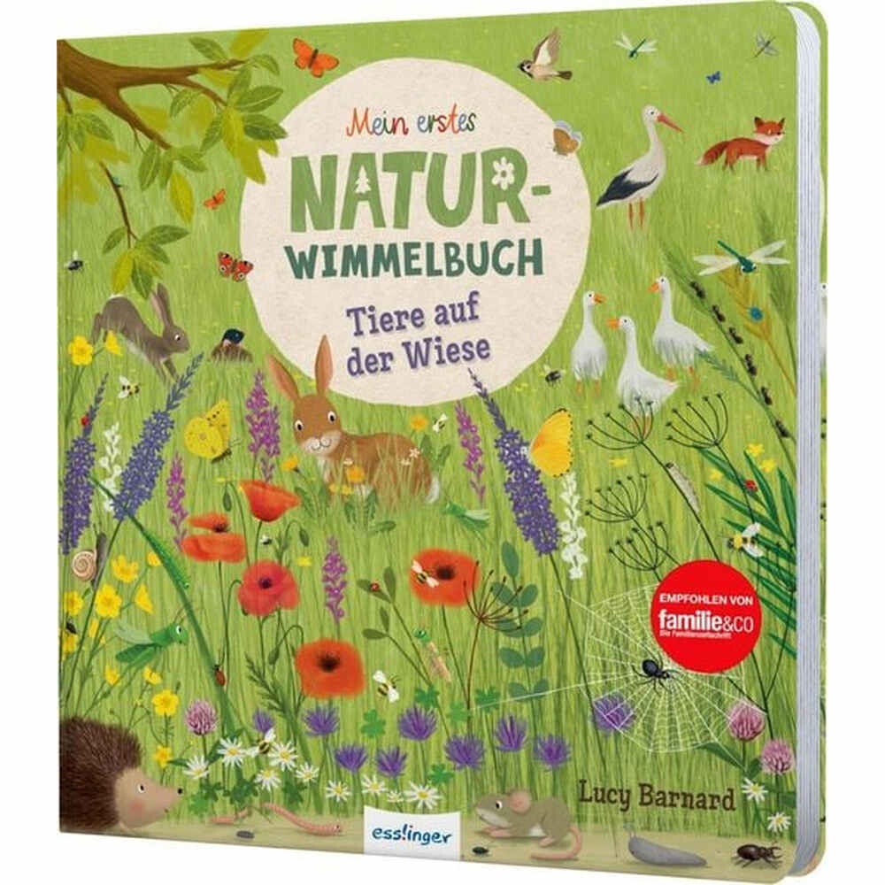 Mein erstes Natur-Wimmelbuch: Tiere auf der Wiese 2J+