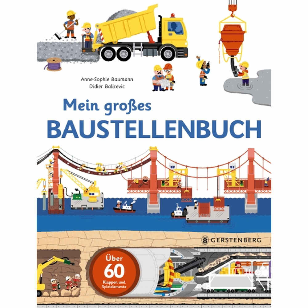 Mein großes Baustellenbuch 5J+