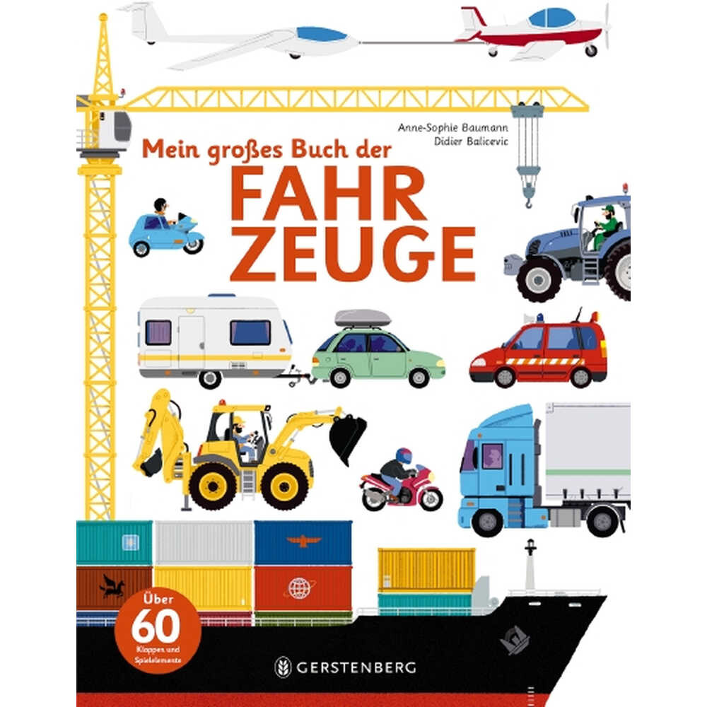 Mein großes Buch der Fahrzeuge 4J+