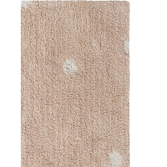 Waschbarer Teppich Mini Dot rose