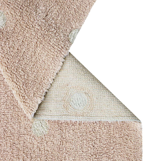 Waschbarer Teppich Mini Dot rose