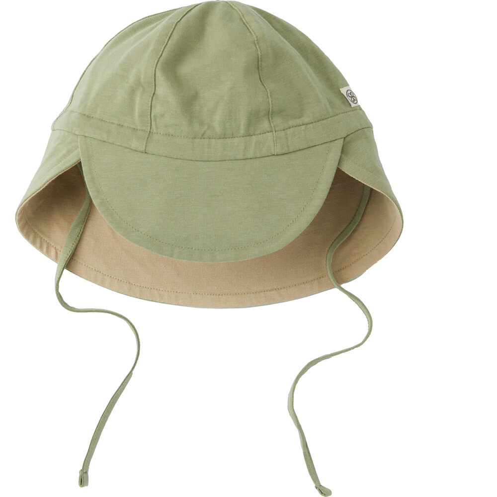 UV Sonnenhut wendb. olive green/sandy beach