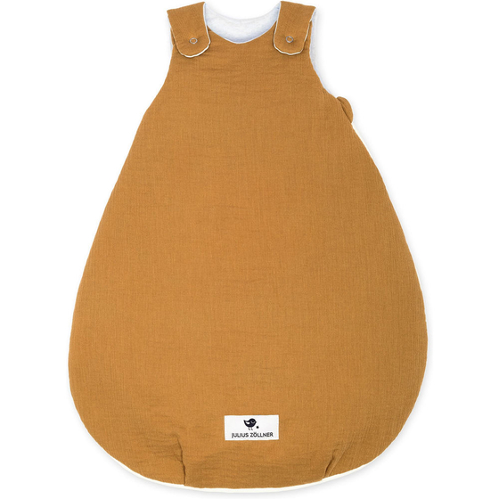 Sleeping Bag made of cotton muslin 2.5 TOG cinnamon