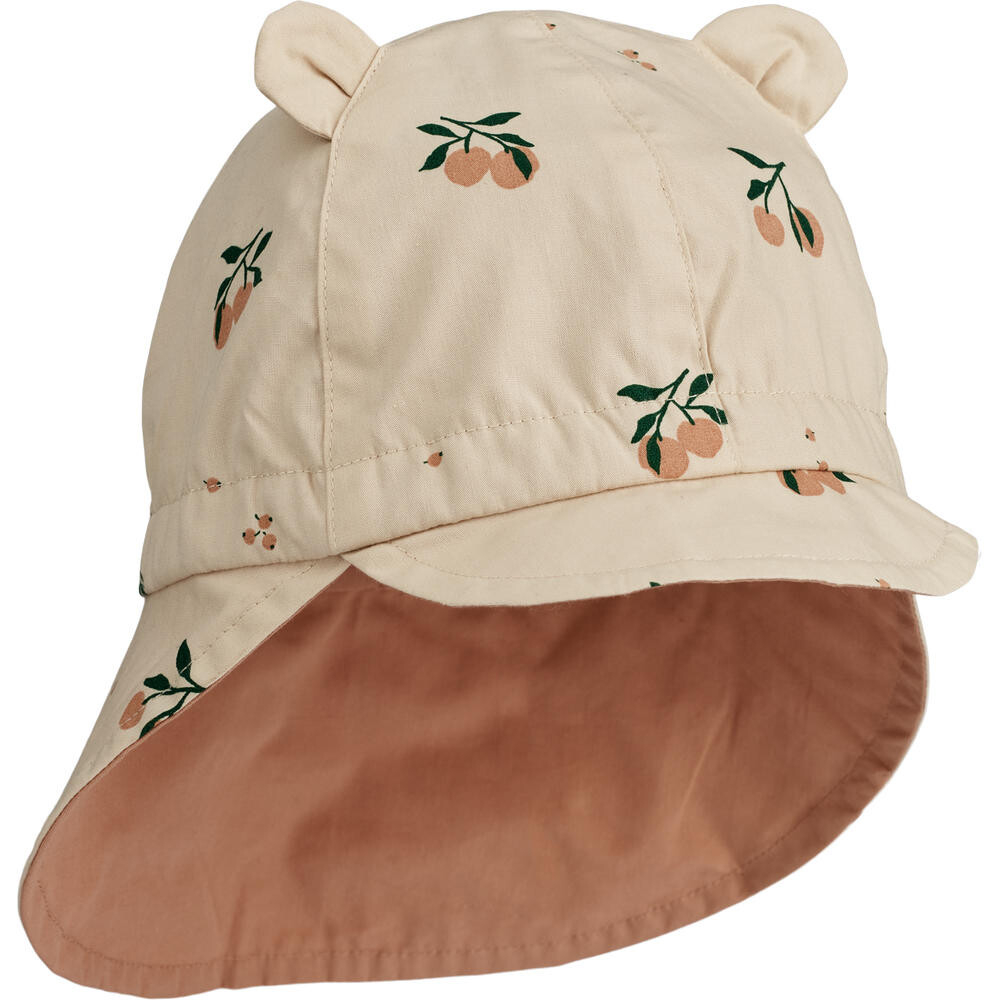 Reversible Sun Hat "Gorm" peach seashell / pale...