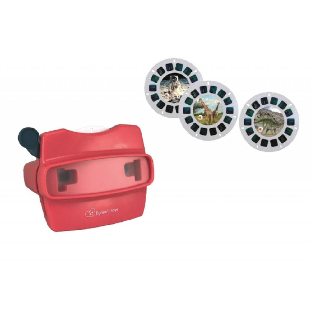 View Master & 3 Discs Tier/Dino/Weltraum