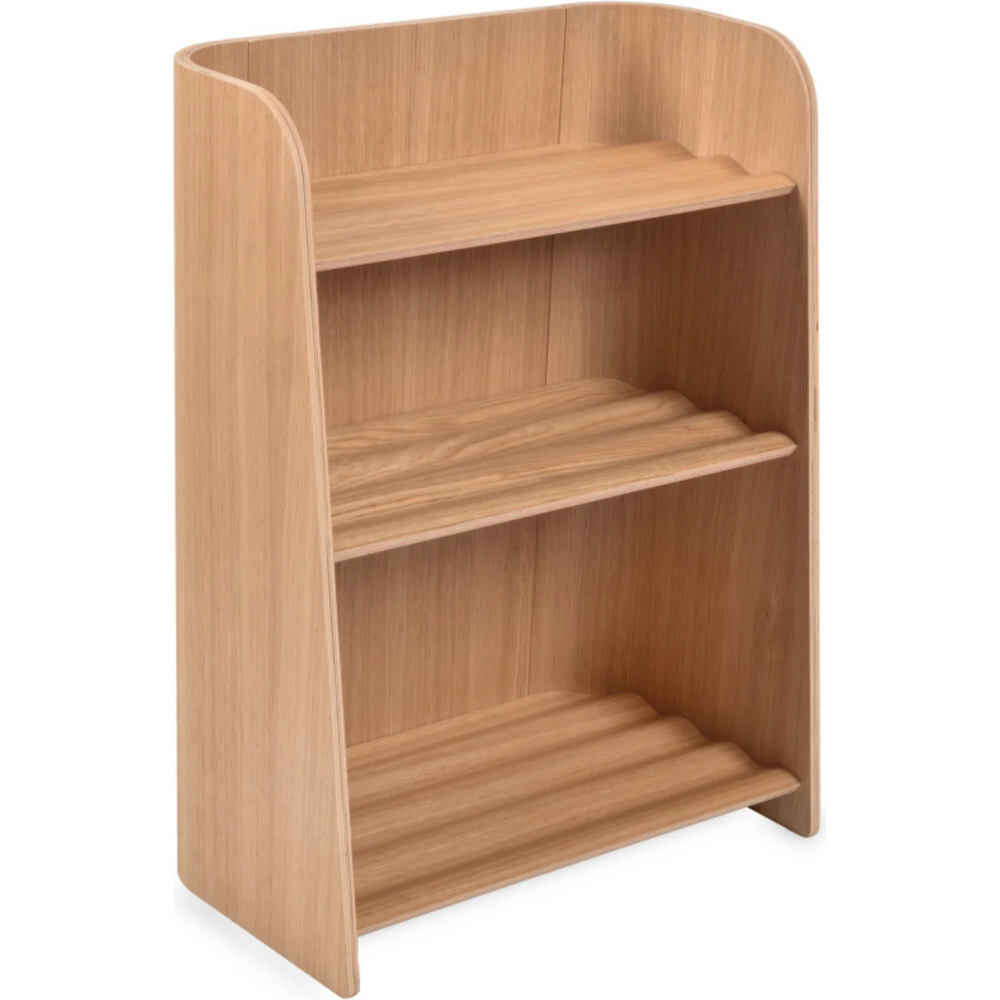 Curvy Bookcase 79x60x35cm natural