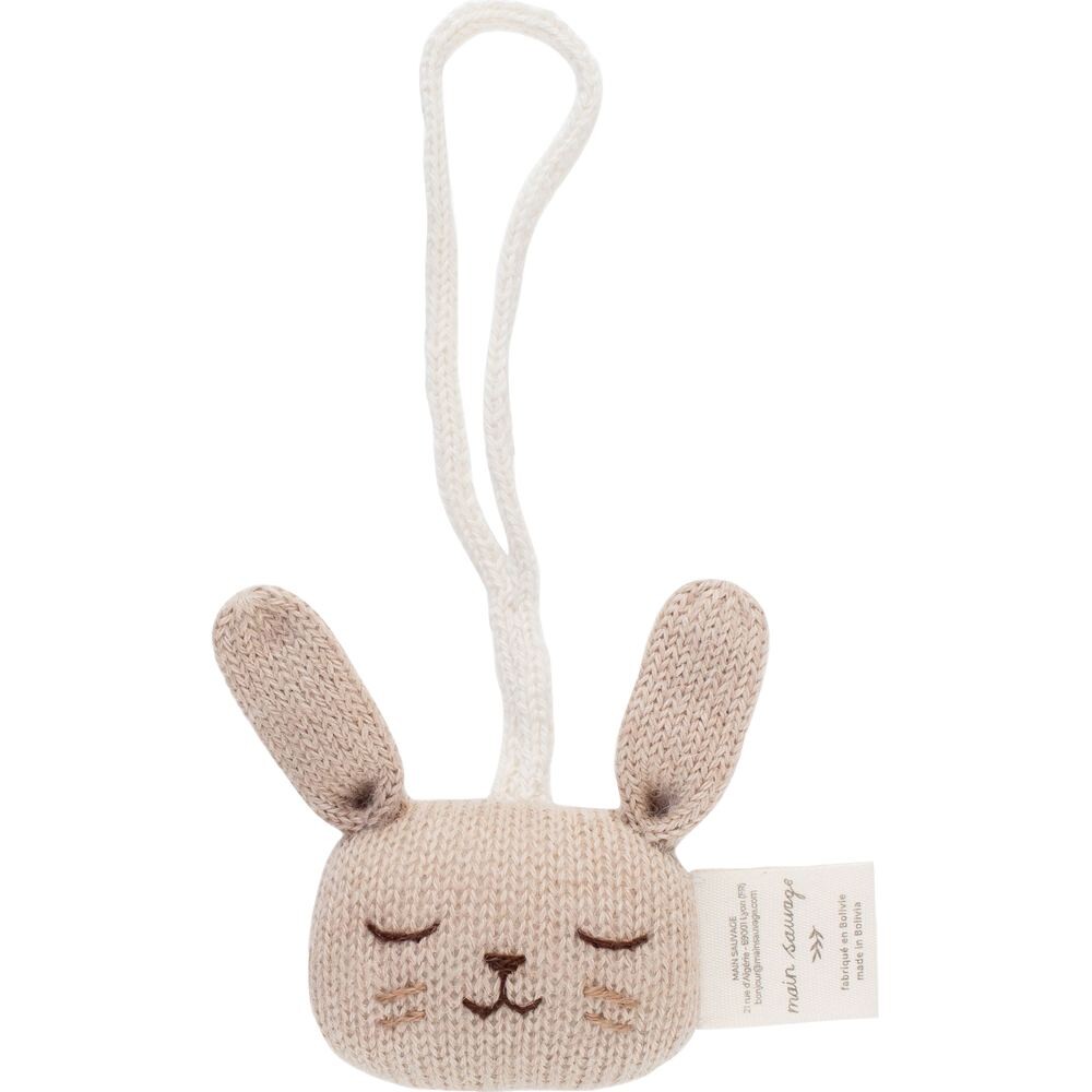 Baby gym toy bunny sand