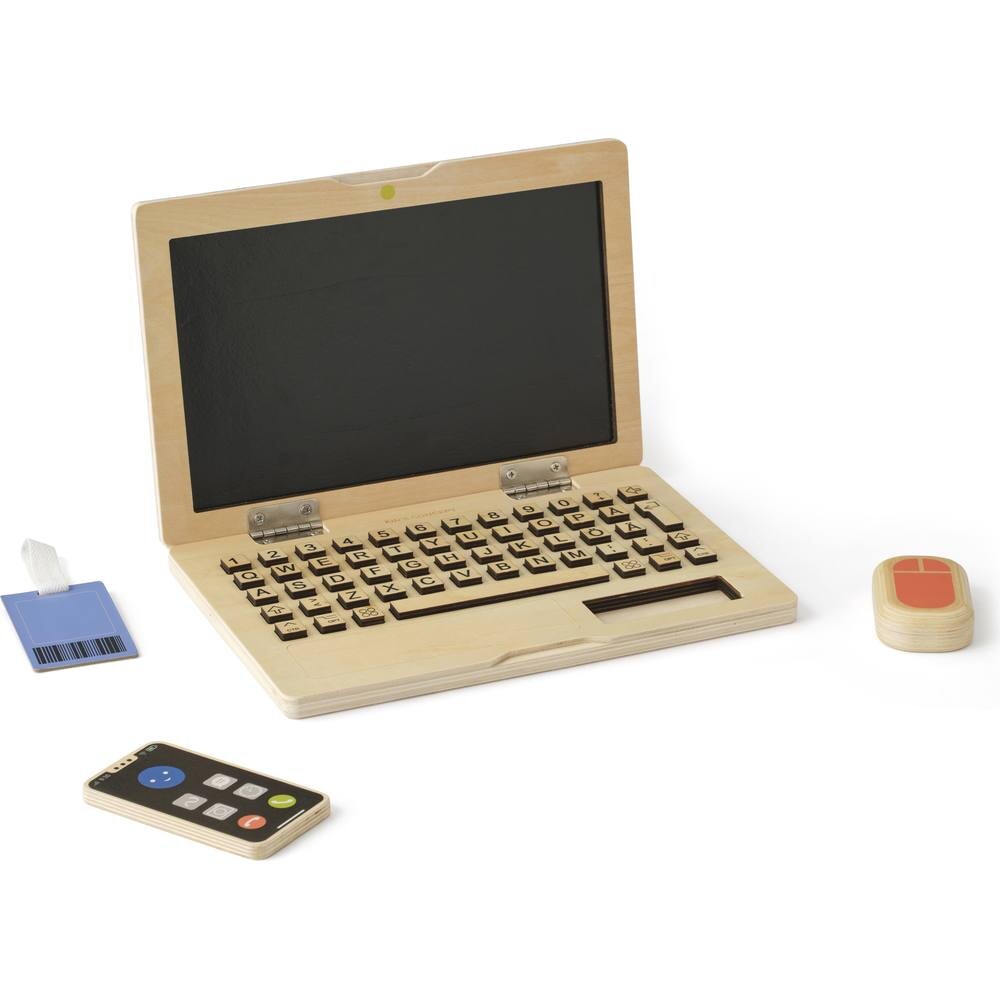 Laptop Set aus Holz 3J+