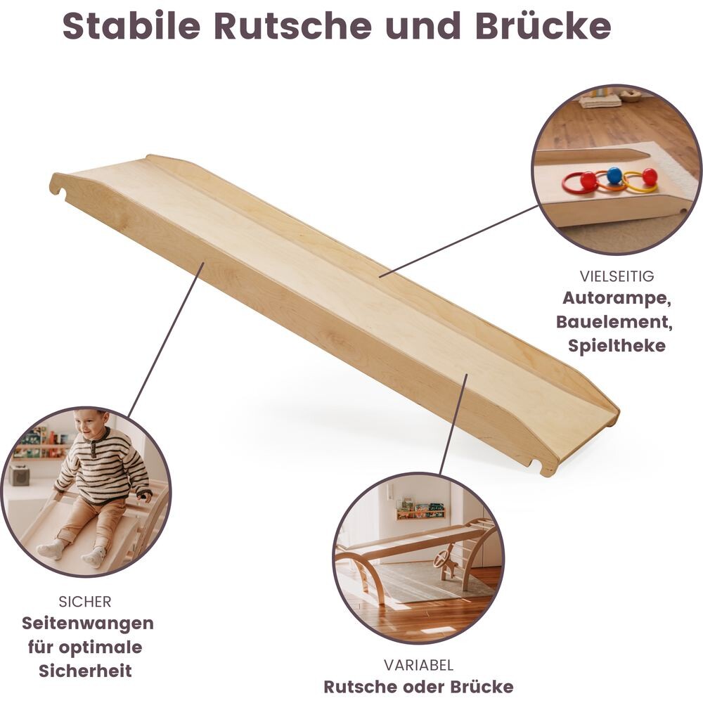 Rutsche aus Holz