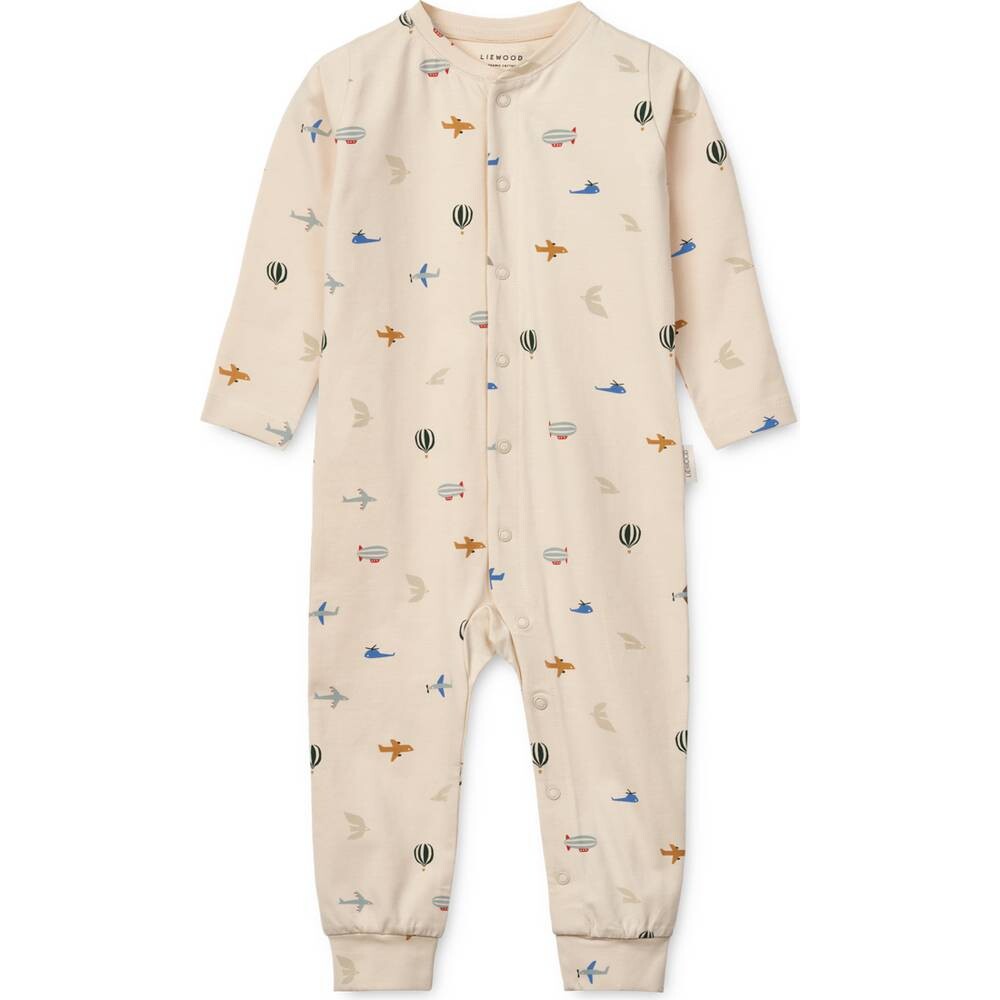 Pyjama overall Birk Flieger ecru