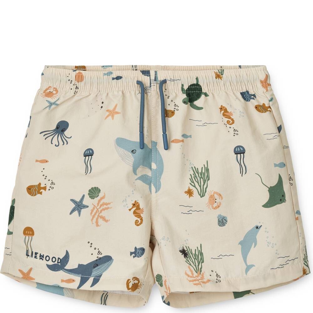 Badehose Aiden sea creature sandy