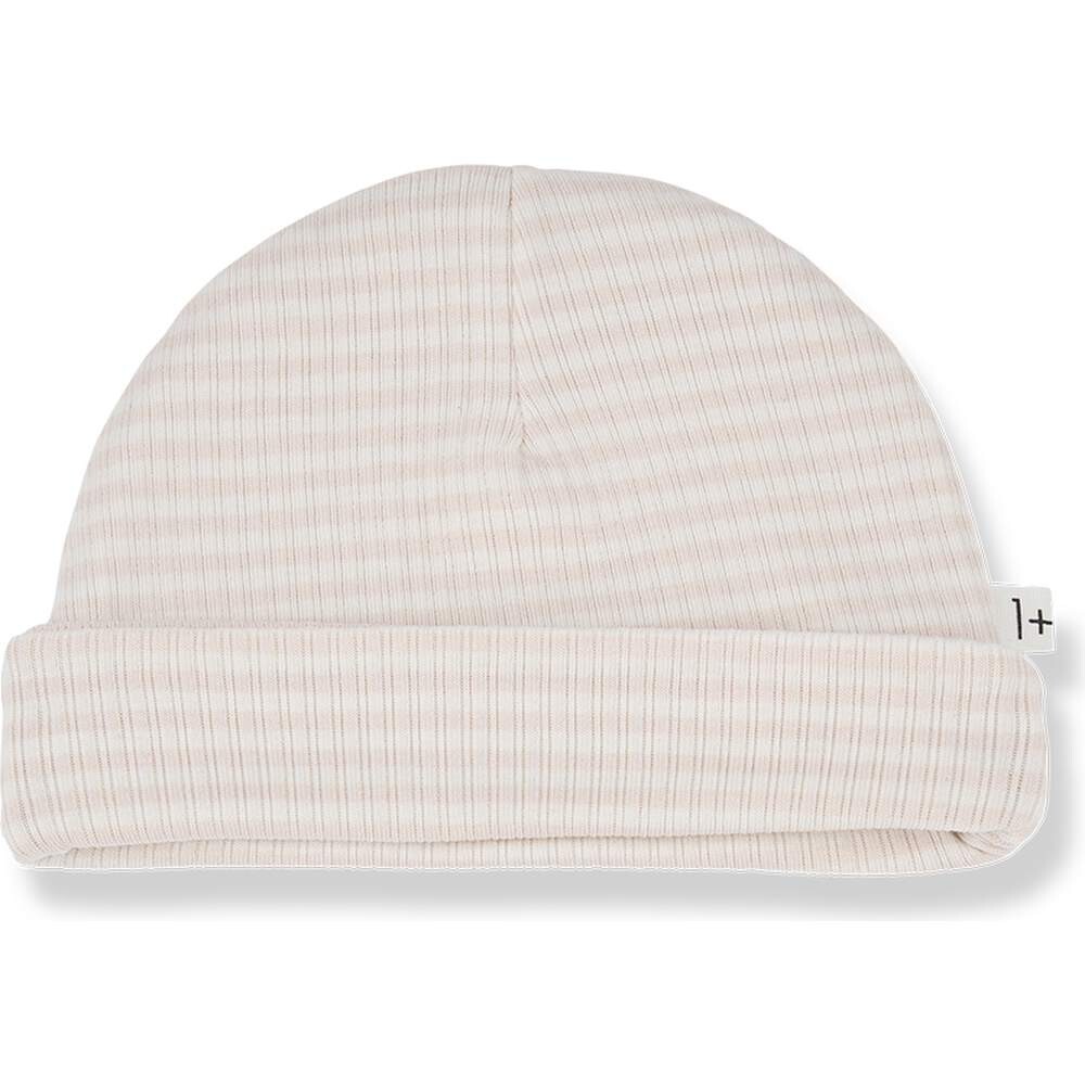 Beanie Rib Jersey Gio striped nude