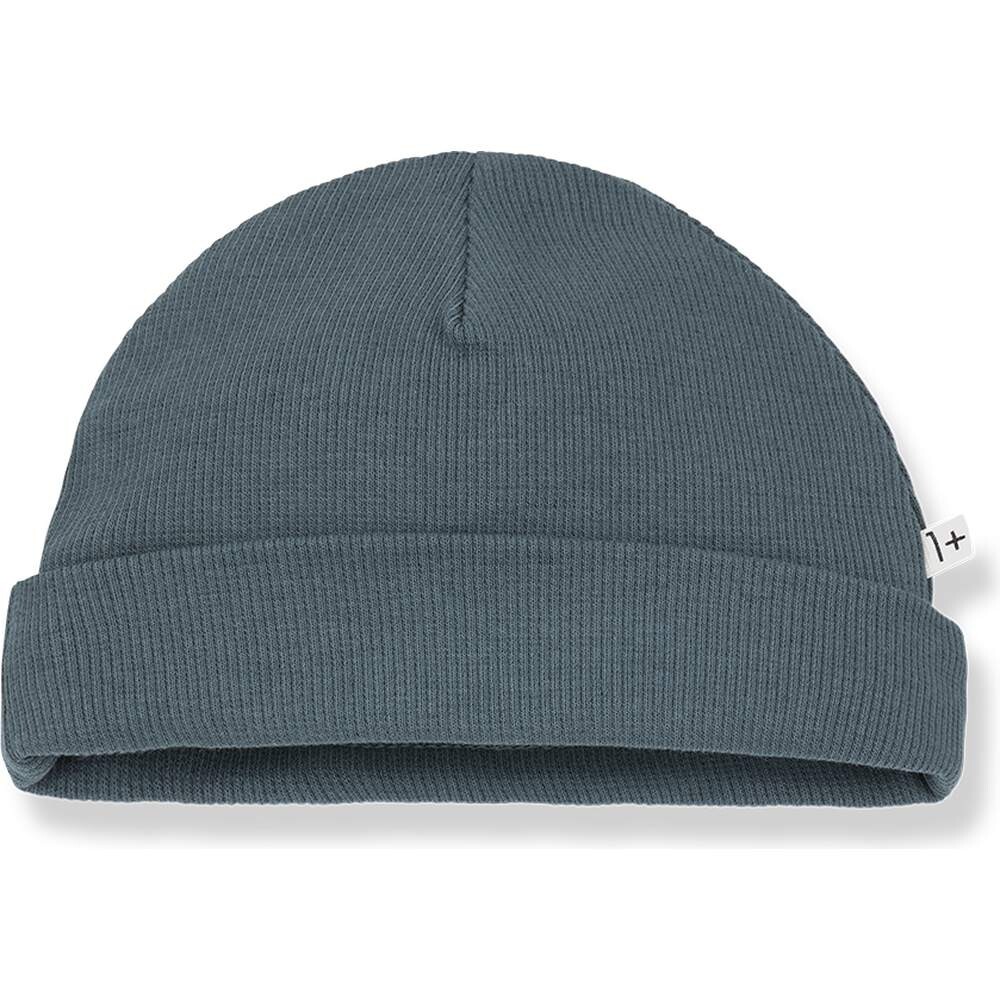 Beanie Rib Jersey Ivo petroleum