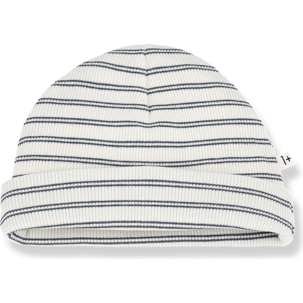 Beanie Rib Jersey Rio striped petroleum