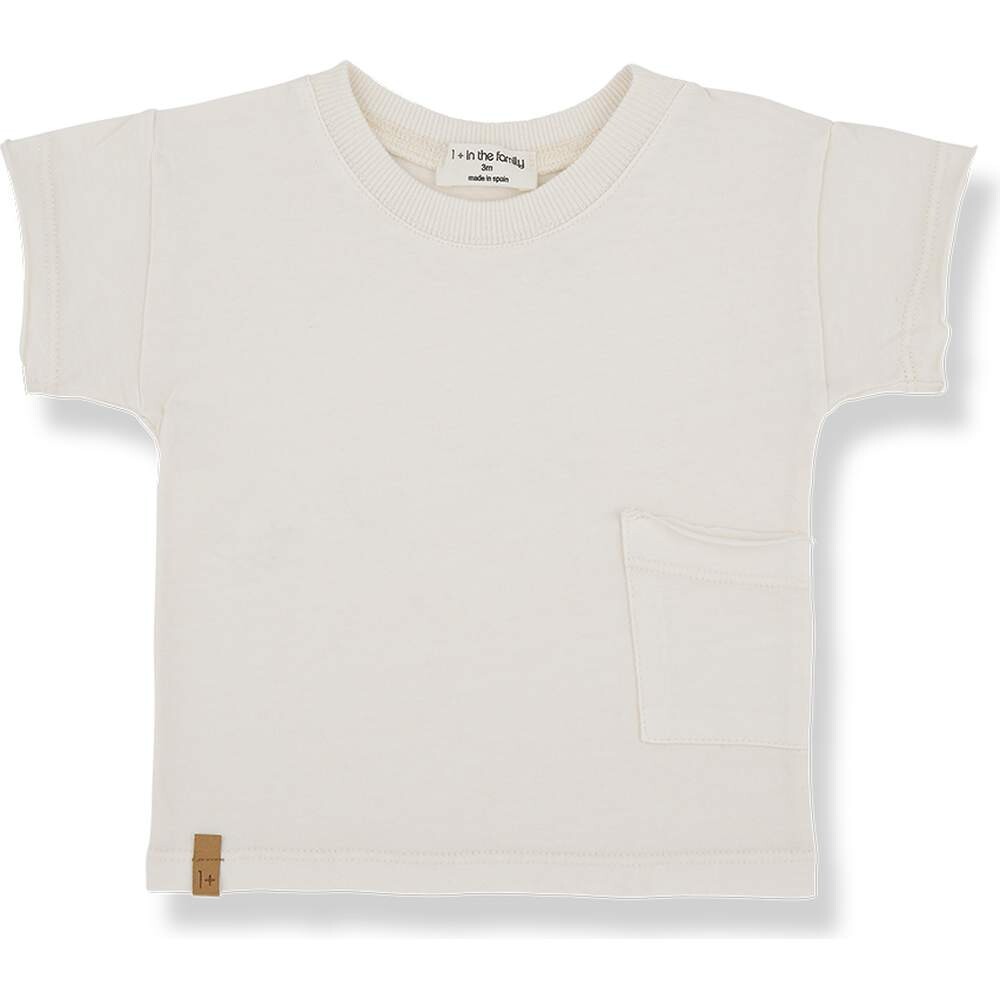 T-Shirt Shortsleeve Cotton Xevi off-white