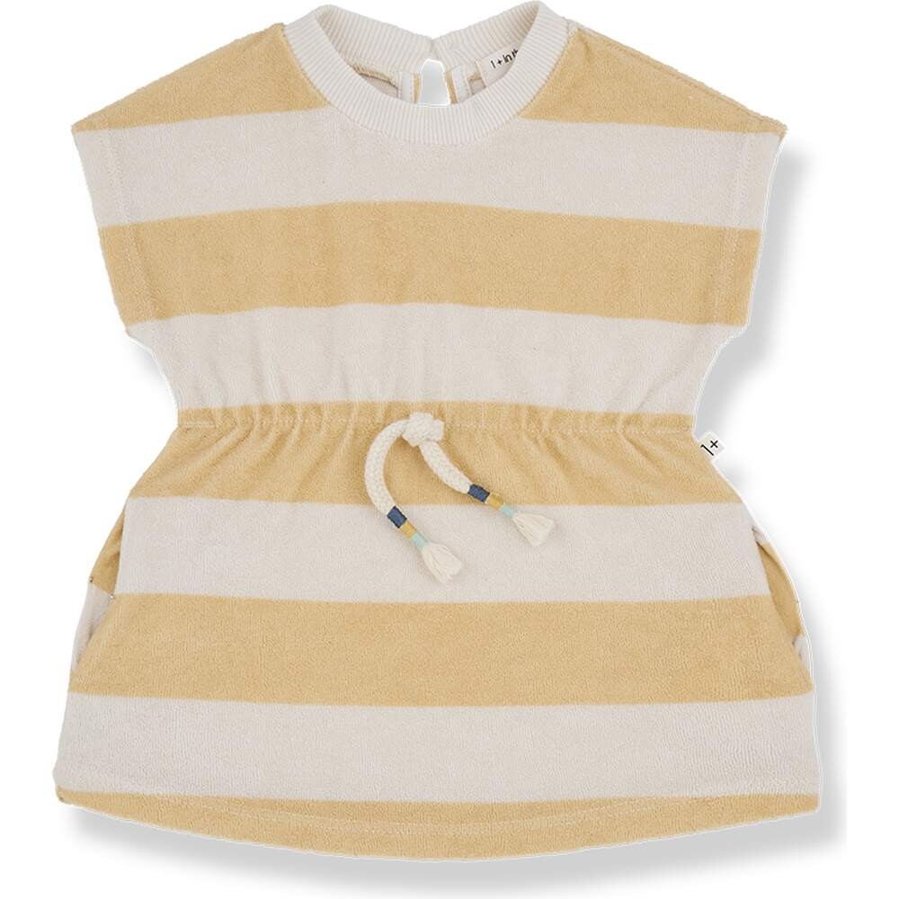 Dress Shortsleeve Jersey Ilaria striped peach