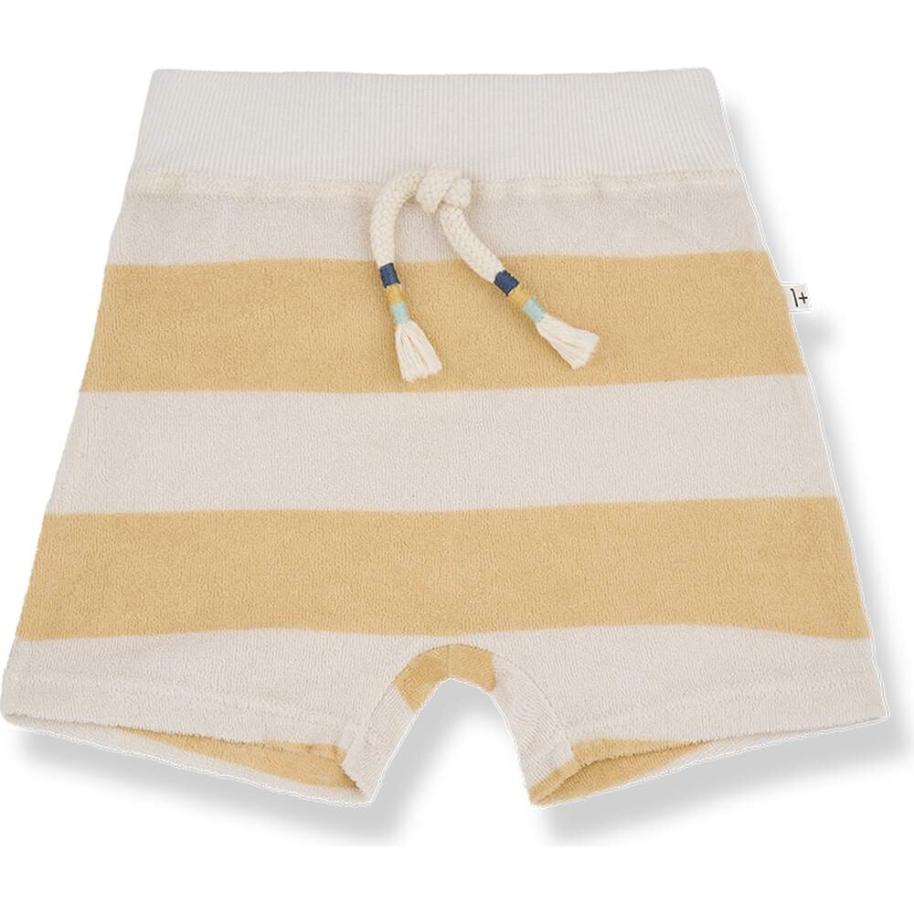 Shorts Jersey Alessandro gestreift peach