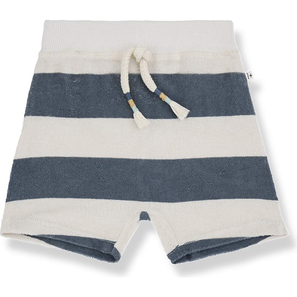 Shorts Jersey Alessandro striped petroleum