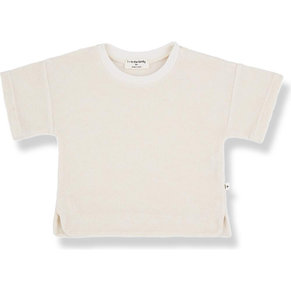 T-Shirt kurzärmelig Jersey Pietro off-white