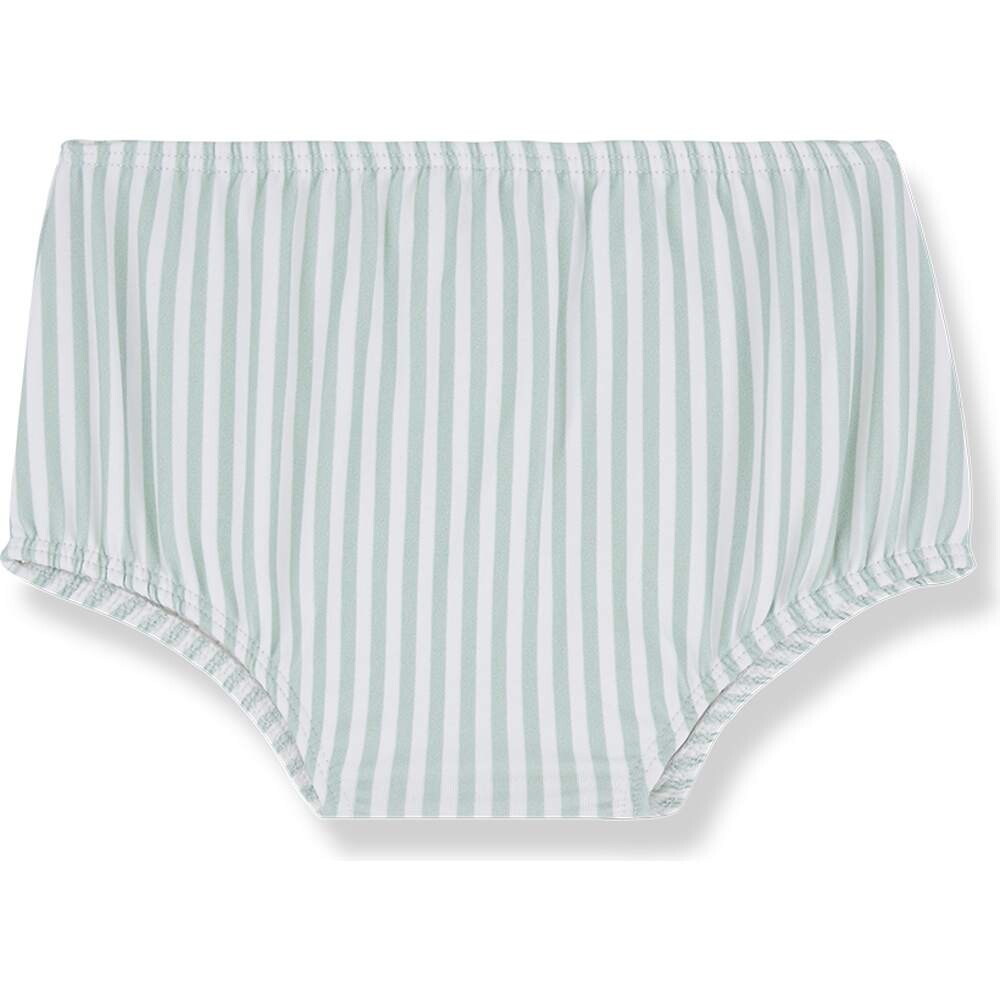 Badehose Giovanni gestreift subtle-green