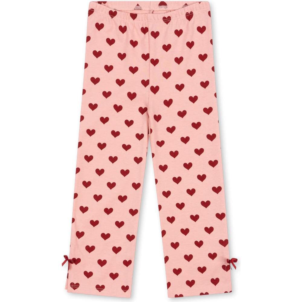 Leggings Organic Cotton Drey amour rouge