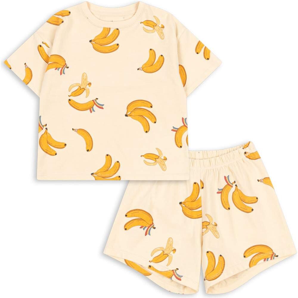 Set T-Shirt KA & Shorts Bio-Baumwolle Lin go bananas