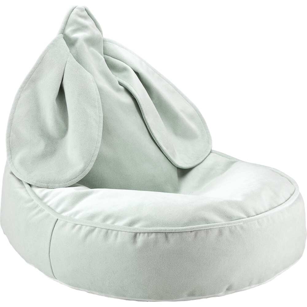 Sitzsack Hase misty green