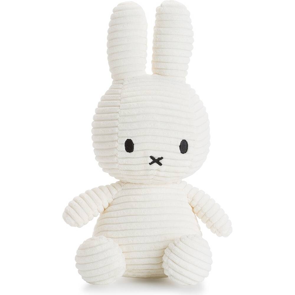 Stofftier Miffy ECO sitzend Cord offwhite 23cm