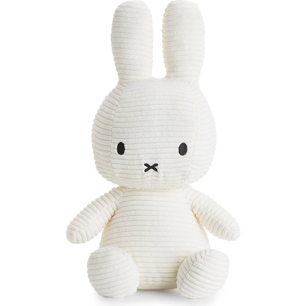 Stofftier Miffy ECO sitzend Cord offwhite 33cm