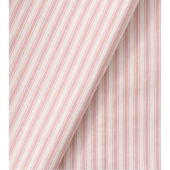 SEASIDE Classic Curtains rose stripes