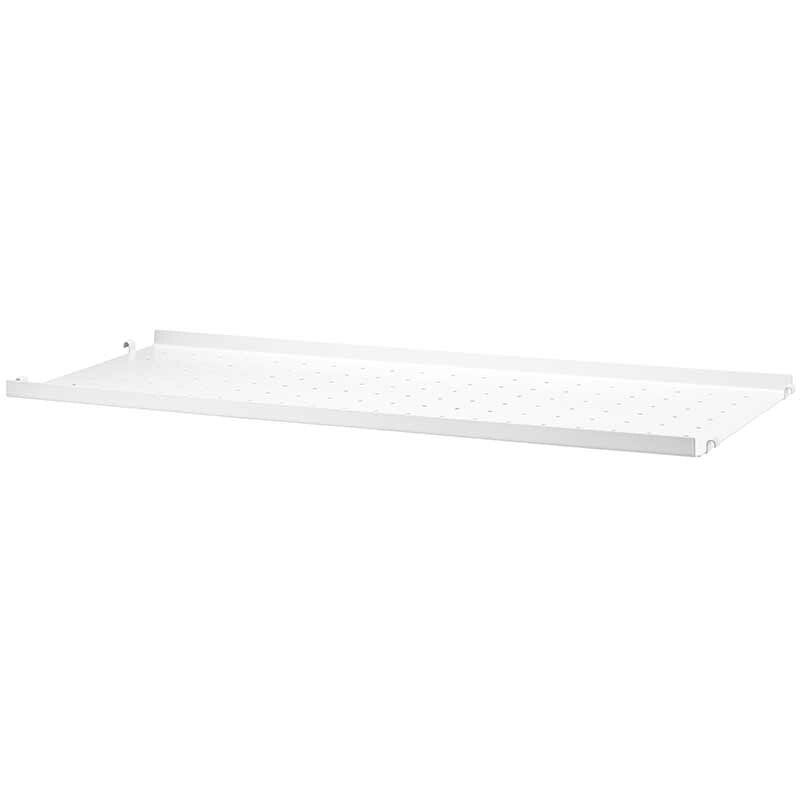 Shelf metal low edge 78x30cm