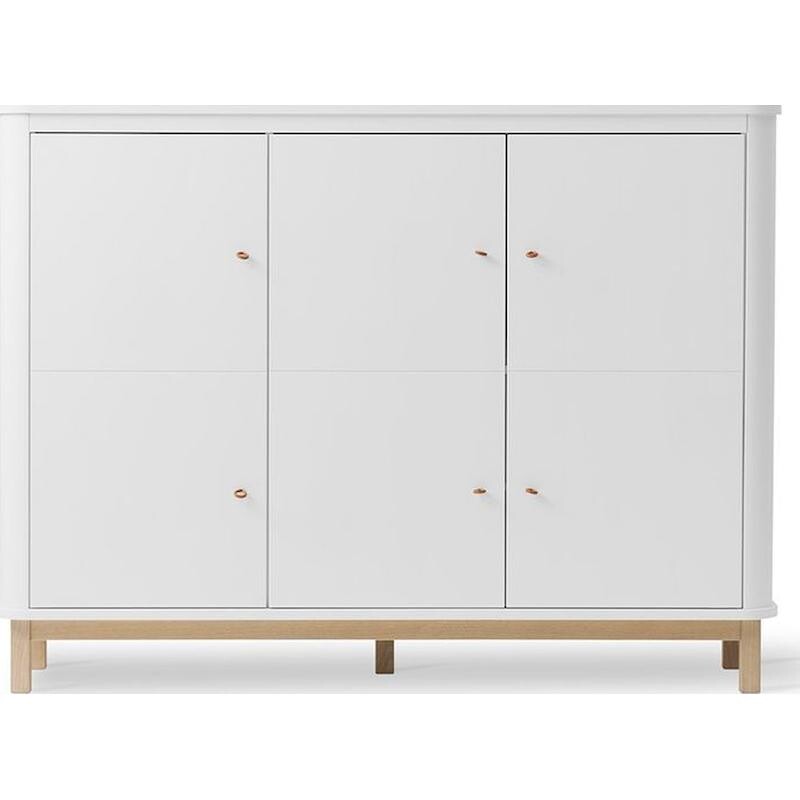 WOOD Original Multi-Schrank 3-Türig B168xH126xT46cm...