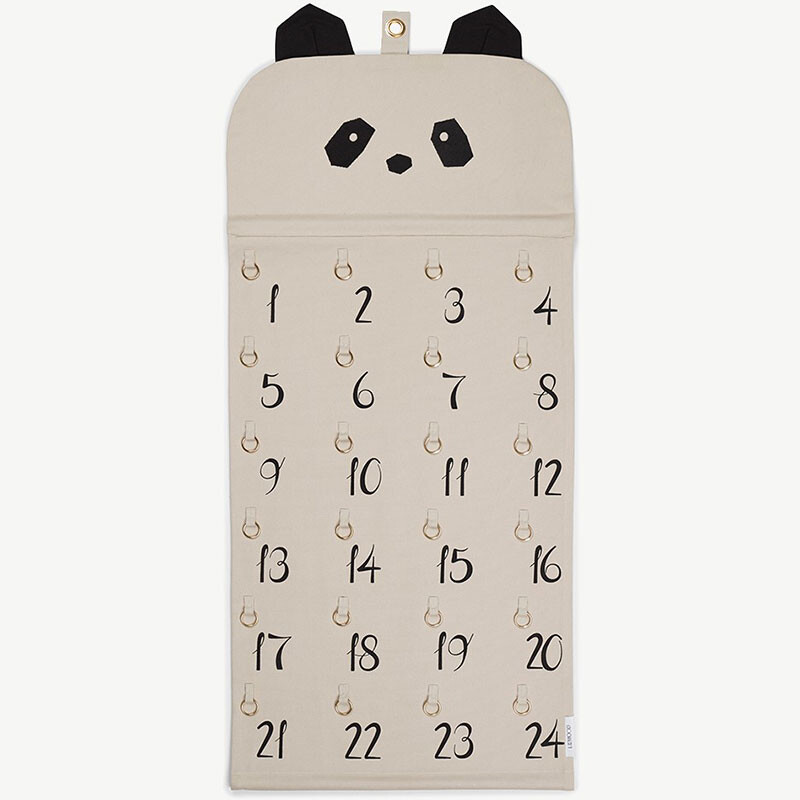 Adventskalender Julia Panda  beige