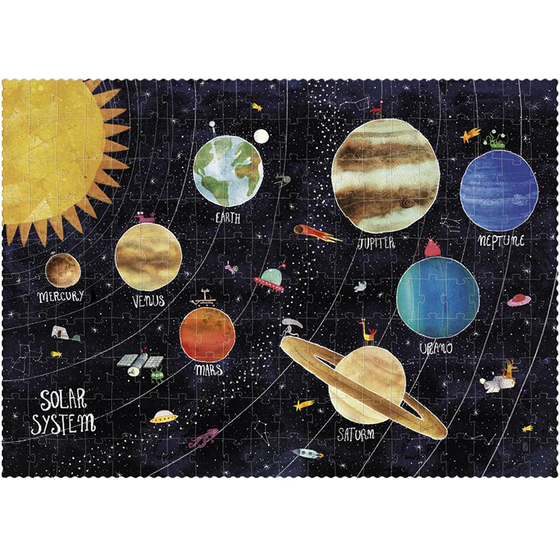 Puzzle Discover the planets 6J+ 200 Teile