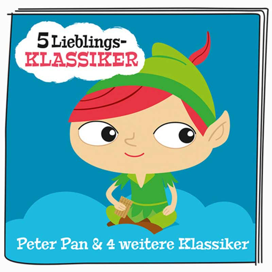 Hörfigur 5 Lieblings-Klassiker - Peter Pan und weitere Klassiker (3+)