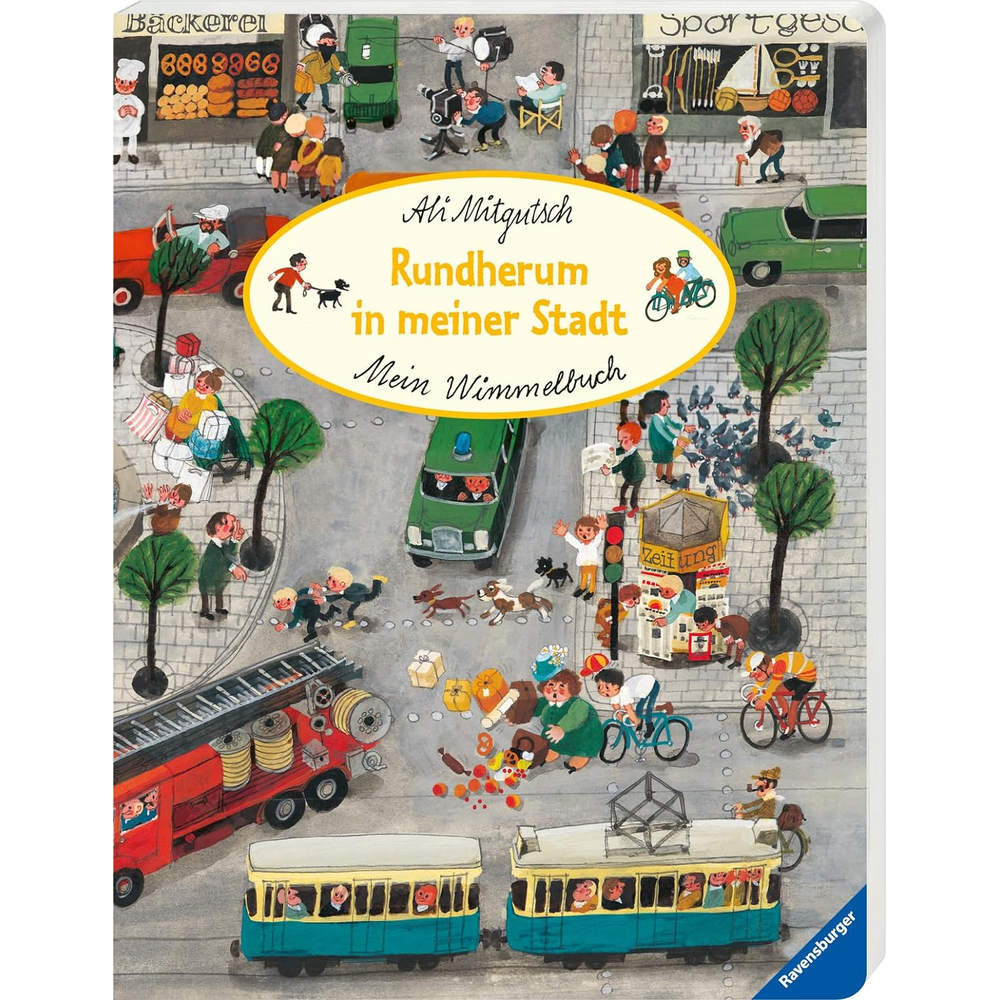 Mein Wimmelbuch: Rundherum in meiner Stadt 2J+