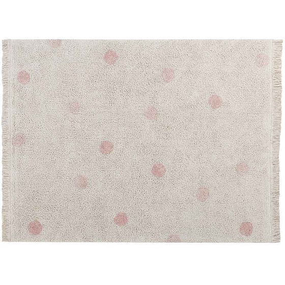 Waschbarer Teppich Polka Dots Hippy Dots 120x160cm Baumwolle