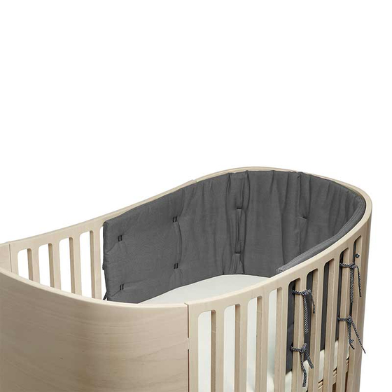 Bumper for Classic Baby Bed cool grey